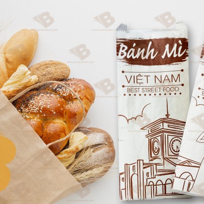 Bánh Mì Nướng Mè